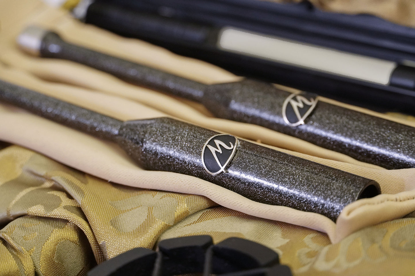 Monheim Omni SPL Reference Microphones - matched pair with bags in ornately lined hard case