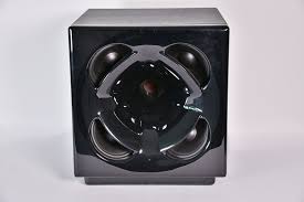 Reflector Square Two - Stereo Black Speakers