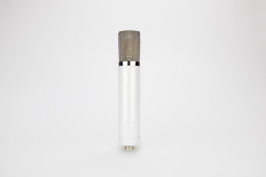 Monheim Microphones Crème tube condenser microphone back