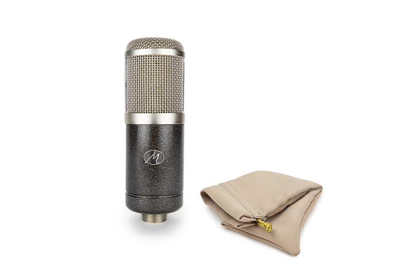 Monheim Microphones Thump large diaphragm condenser microphone with handcrafted cover bag