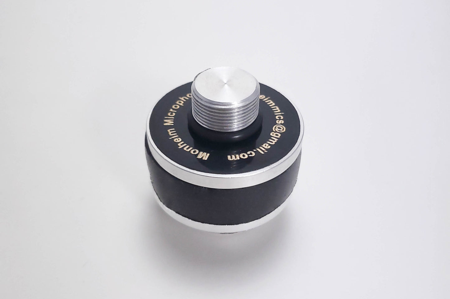 Monheim Microphones custom microphone decoupler top view